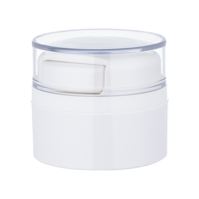 30 ml 50 ml pp Round Airless Click Cosmetic Cream JAR Emballage